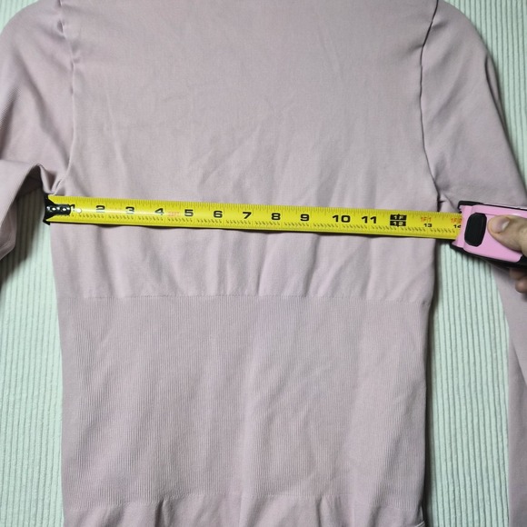 OQQ Body Suit Large Pink/mouve Square Neck Long Sleeve - Picture 6 of 8